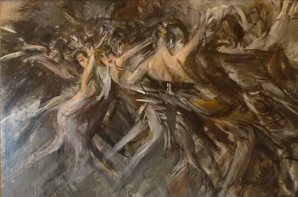Scena di danza - Villa Necchi Campiglio , Milano